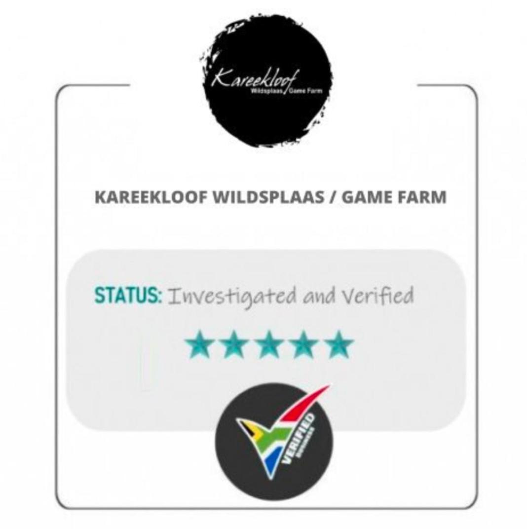 Kareekloof Game Farm Villa Derby Ngoại thất bức ảnh